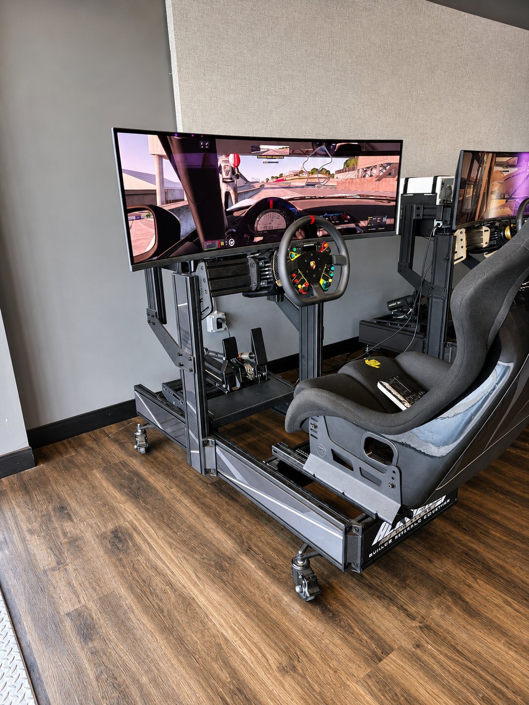 Academy Club OLED simulator build with QD-OLED ultrawide display