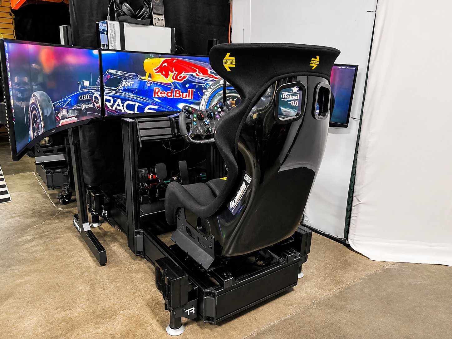 Academy Pole Position flagship simulator with motion system